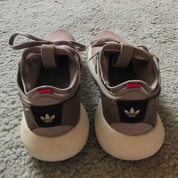 Women’s Dusty Purple Adidas Tubular Sneakers - Picture 5 of 8